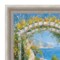 Italian Florentine Silver Leaf Shadow Box Picture Frame 22x22 frame